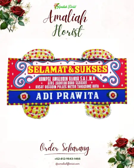 Papan Bunga Ucapan Selamat Tadu Raya